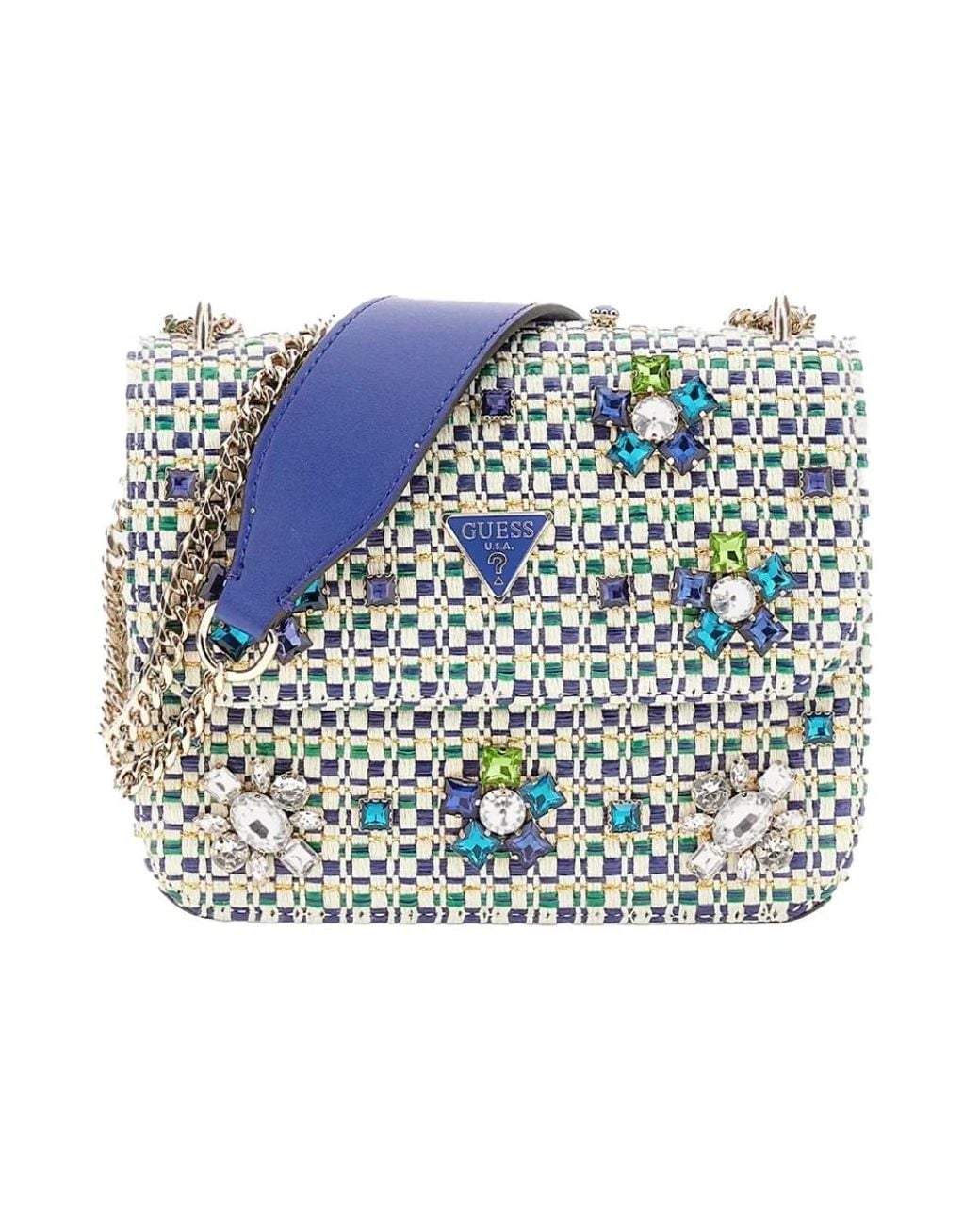 Guess Blue Shoulder Bags