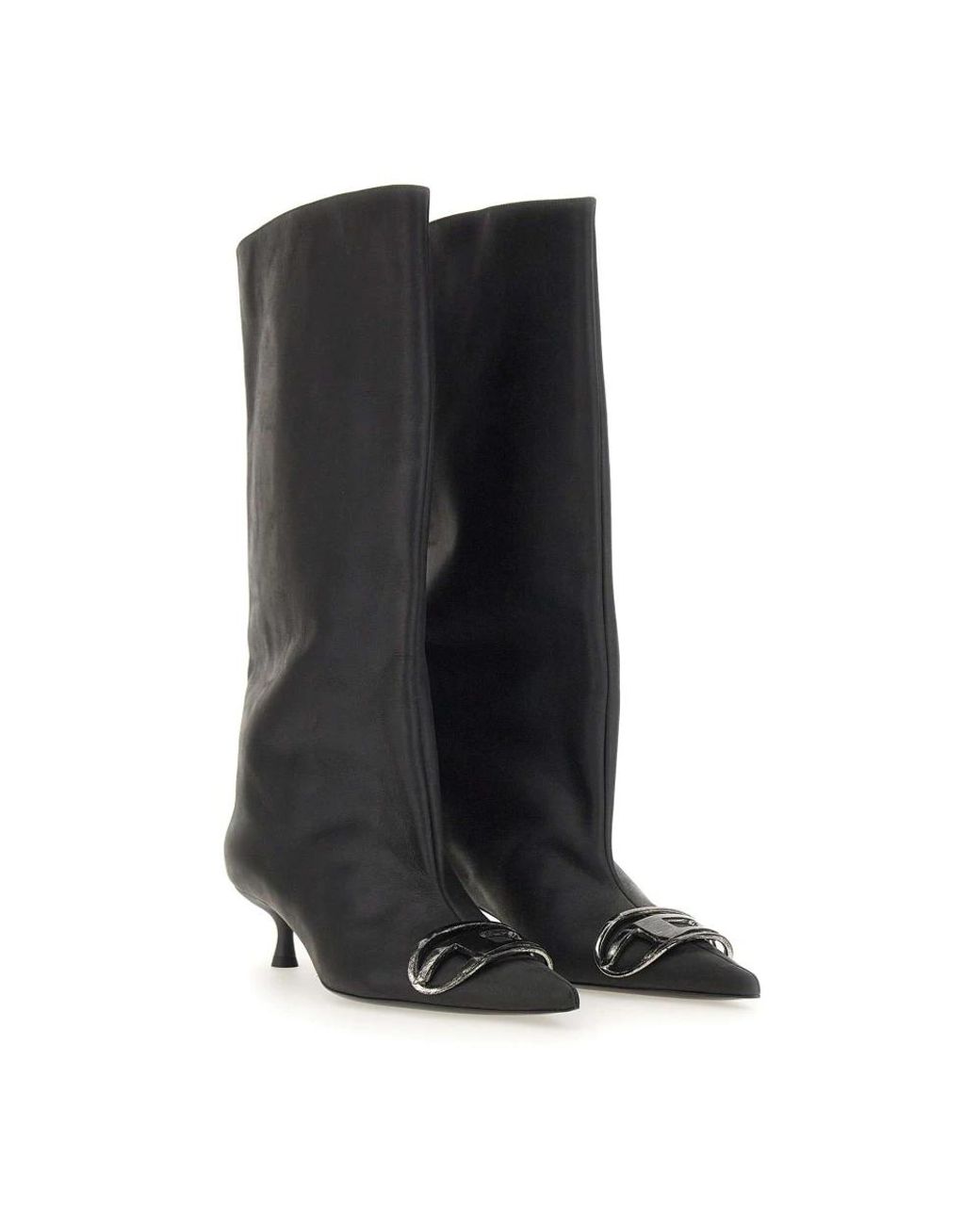DIESEL Black Heeled Boots