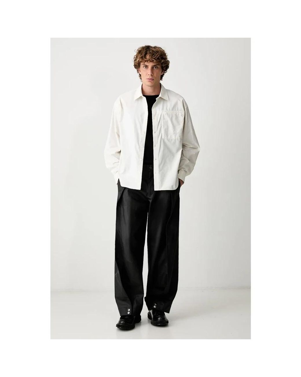 Light Jackets Rains de hombre de color White