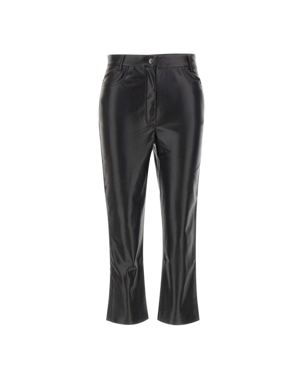 ANDAMANE Gray Cropped Trousers