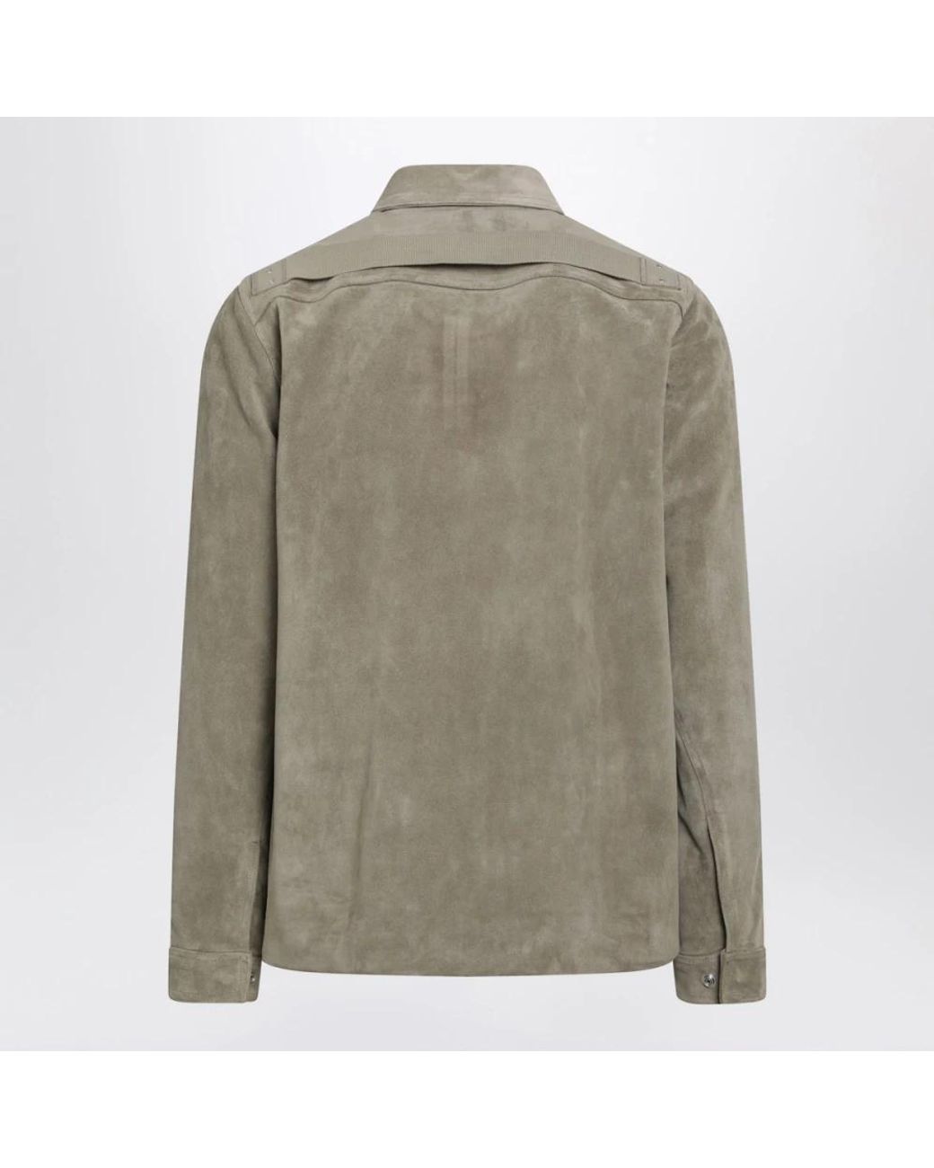 Leather Jackets Rick Owens de hombre de color Green