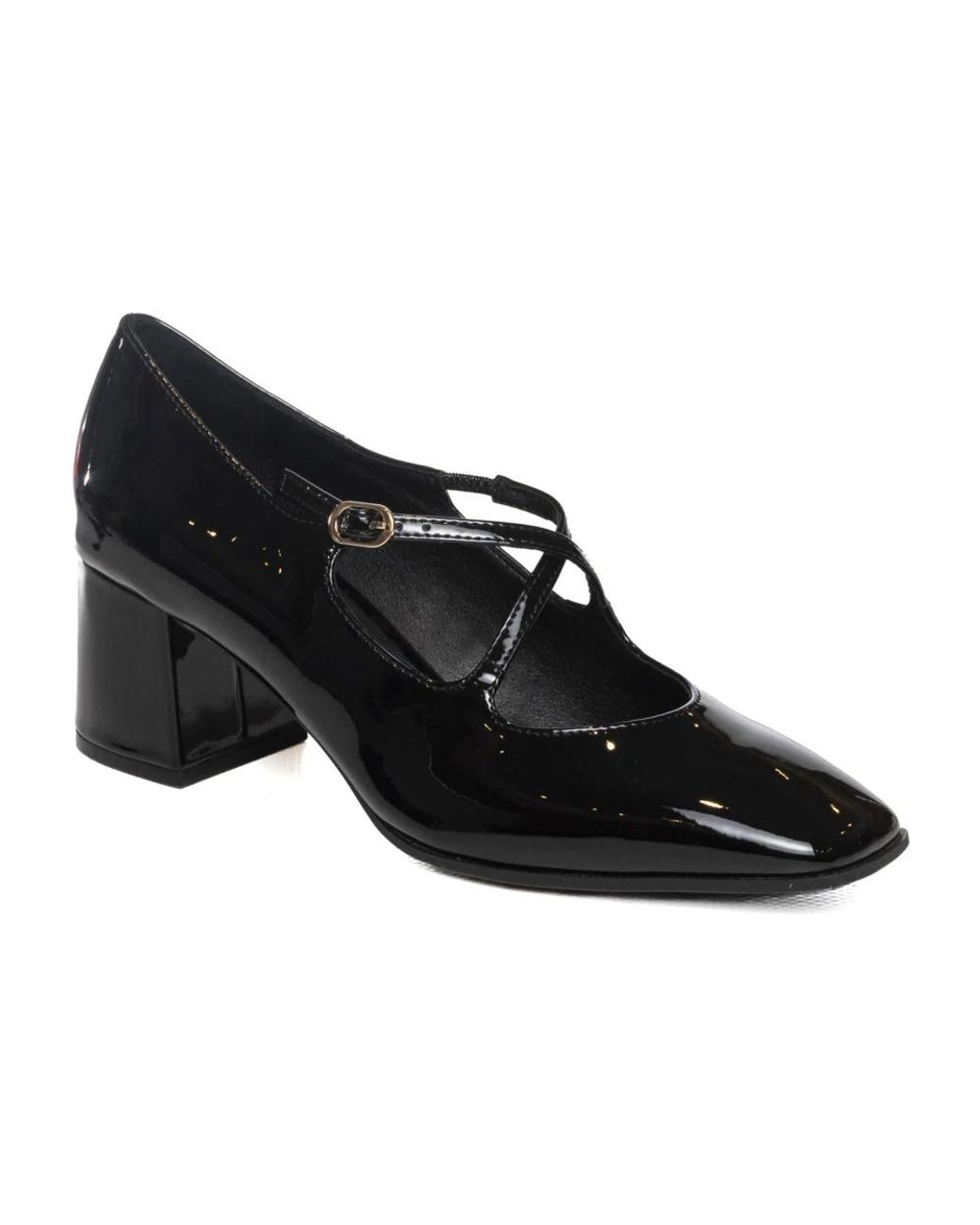 Gioseppo Black Vernice Pump