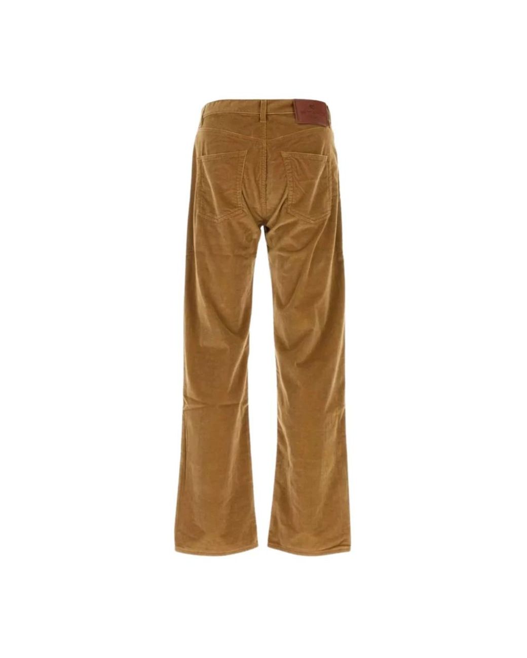 Etro Brown Wide Trousers for men