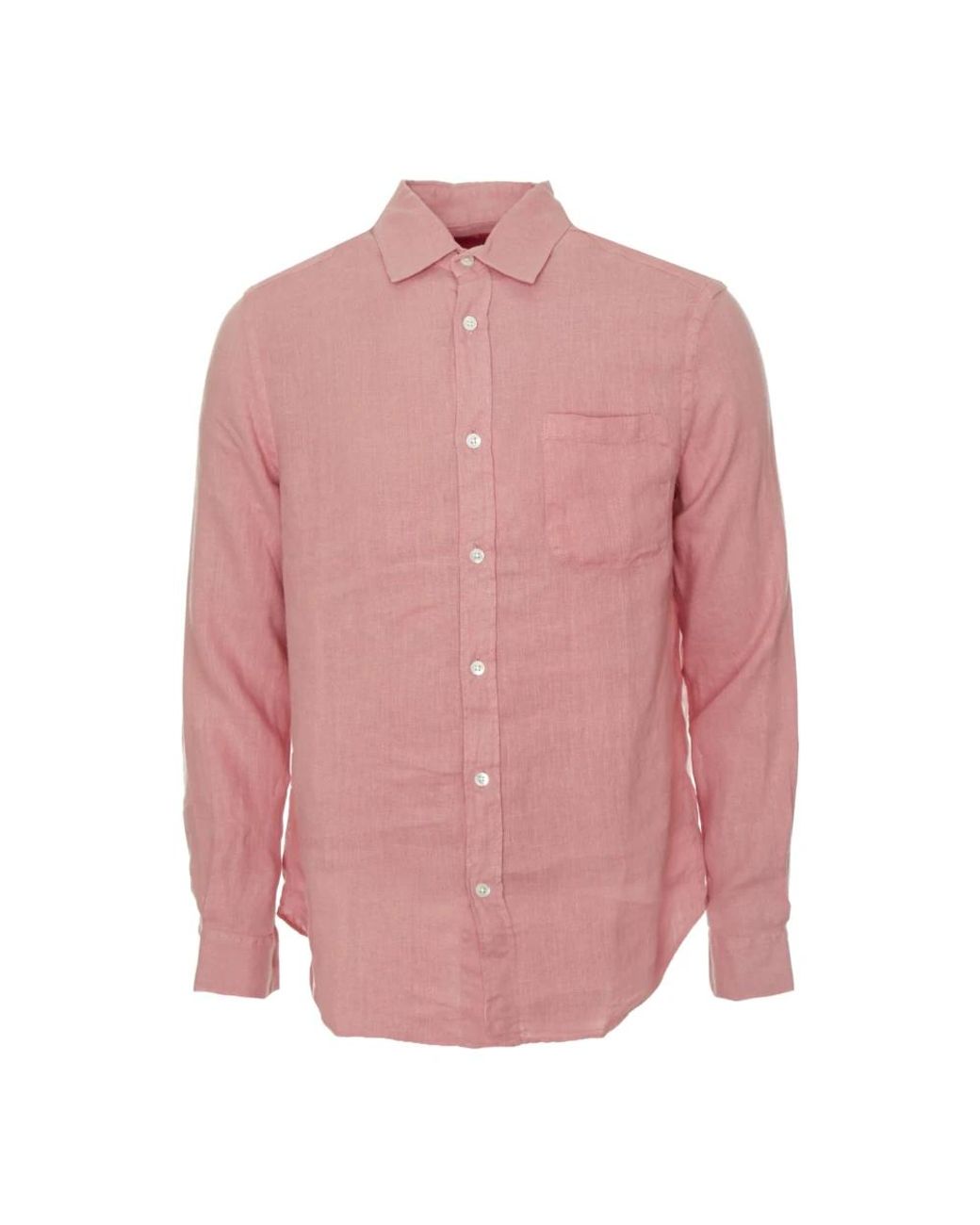 Portuguese Flannel Pink Casual Shirts for men