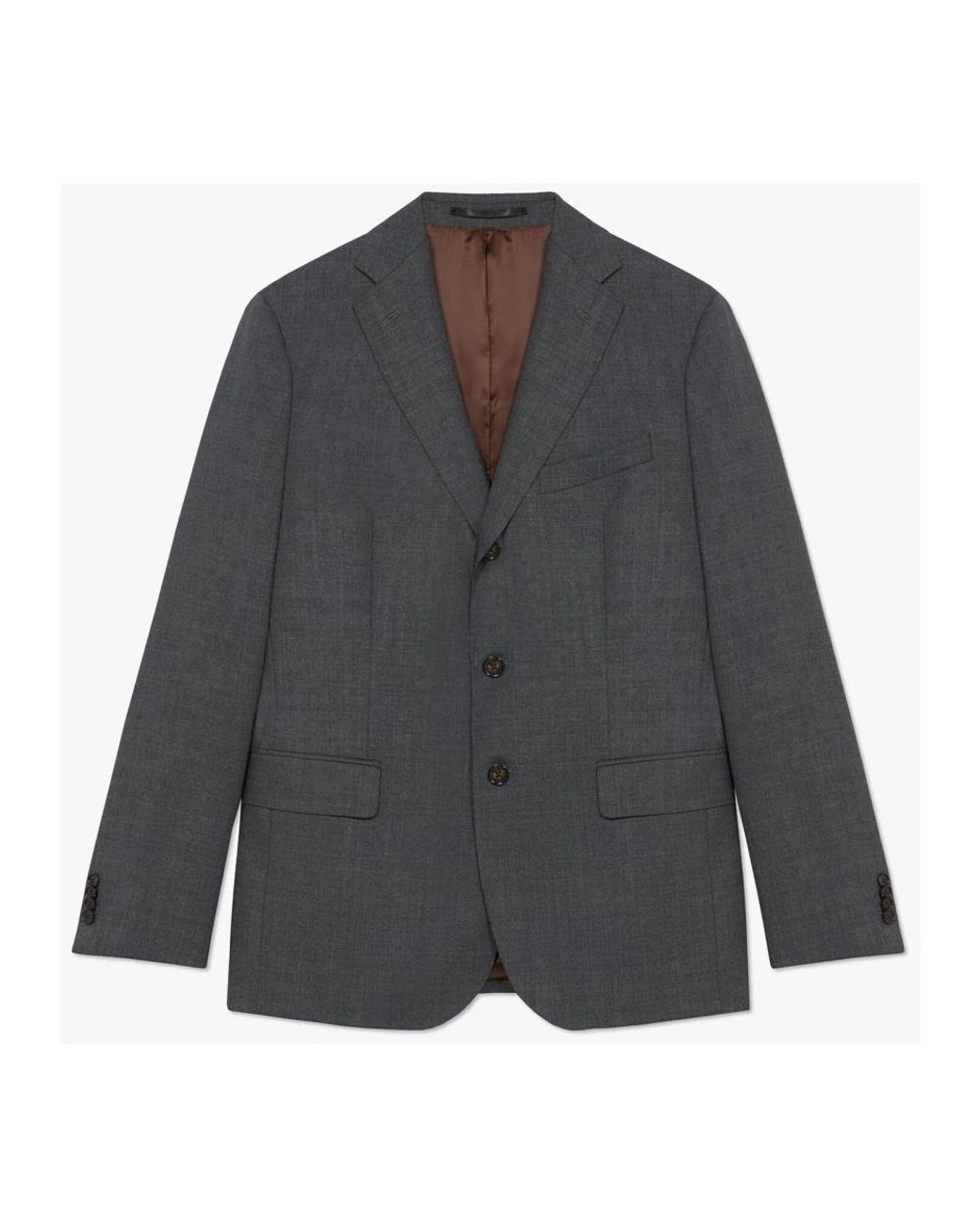 Brooks Brothers Gray Single Breasted Suits for men