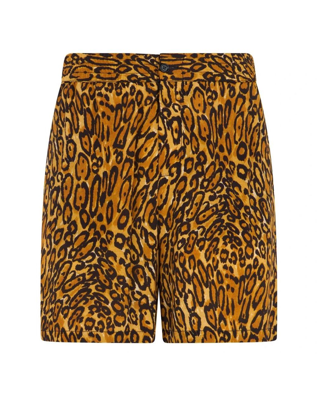 Moschino Yellow Casual Shorts for men