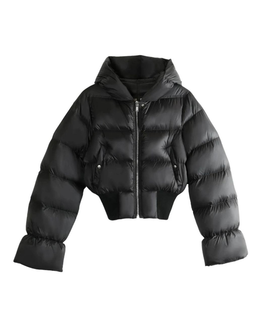 Rick Owens Black Winter Jackets
