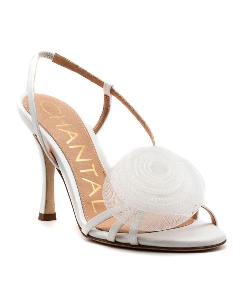 Chantal 1962 Metallic High Heel Sandals