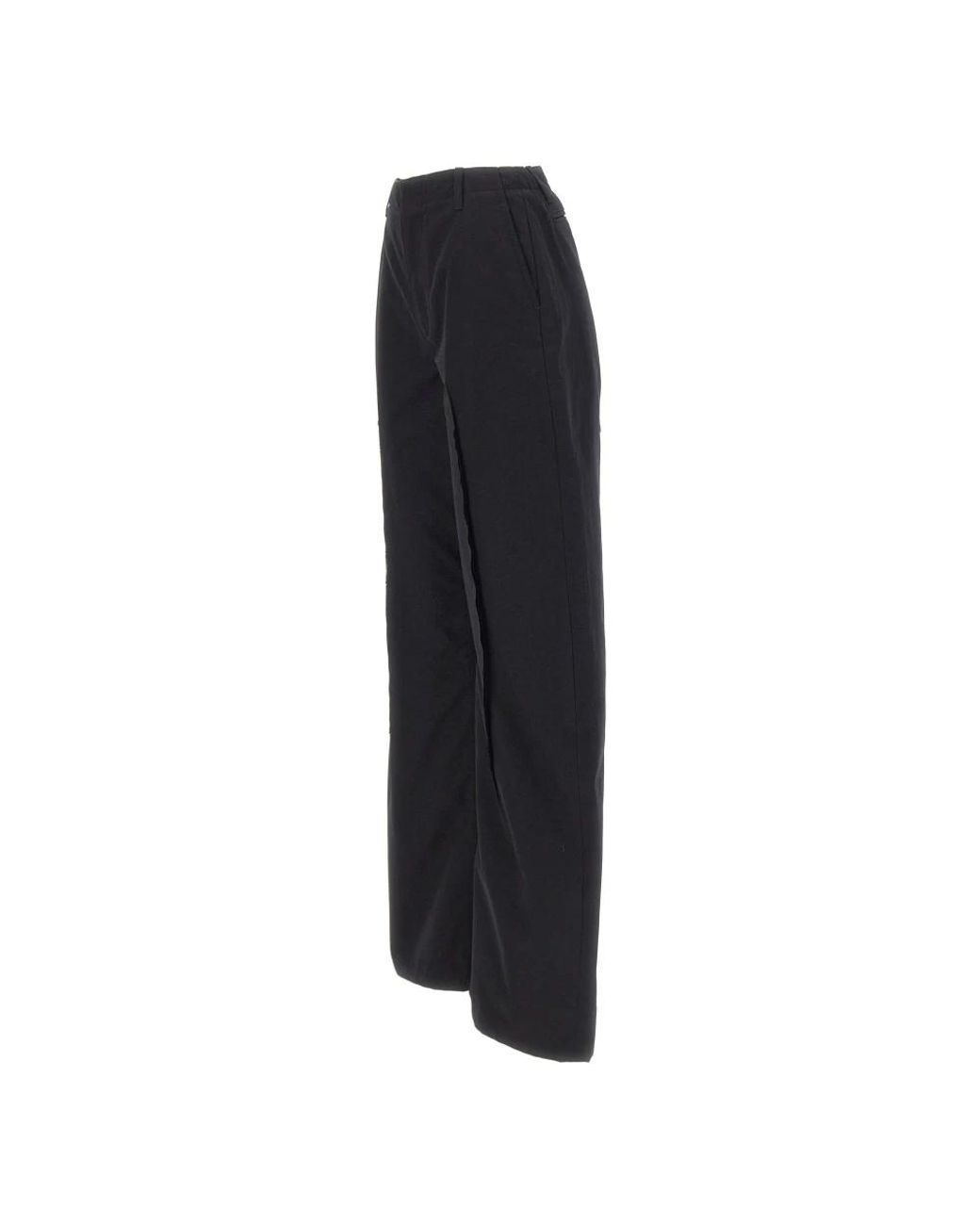 MM6 by Maison Margiela Blue Wide Trousers