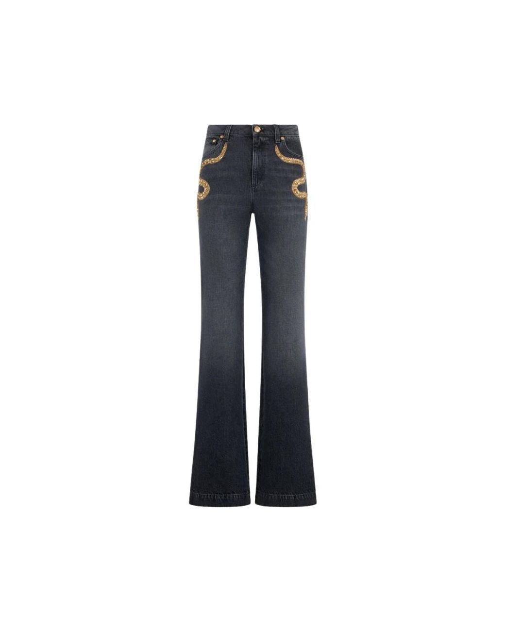 Roberto Cavalli Blue Flare Jeans