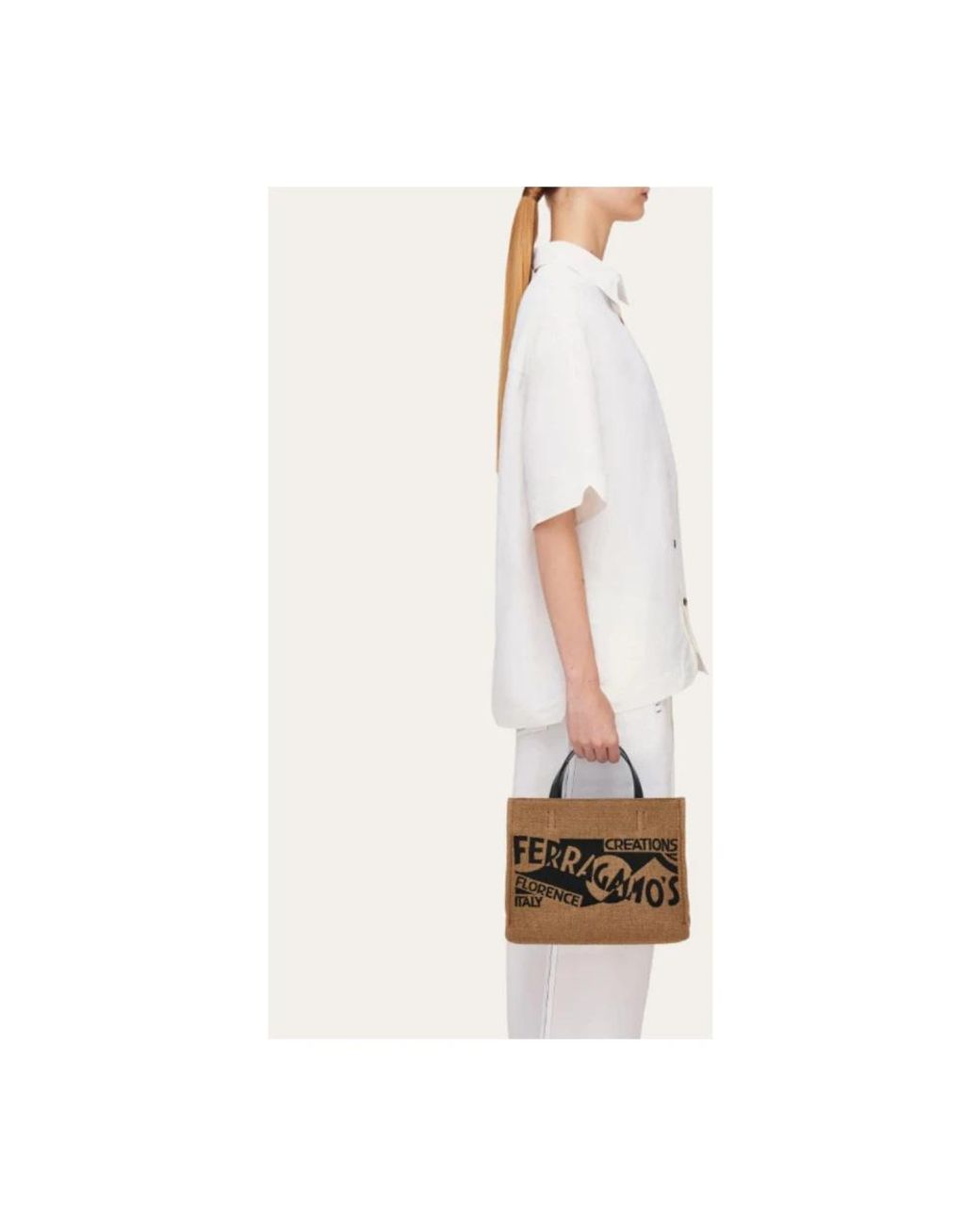 Ferragamo Brown Handbags