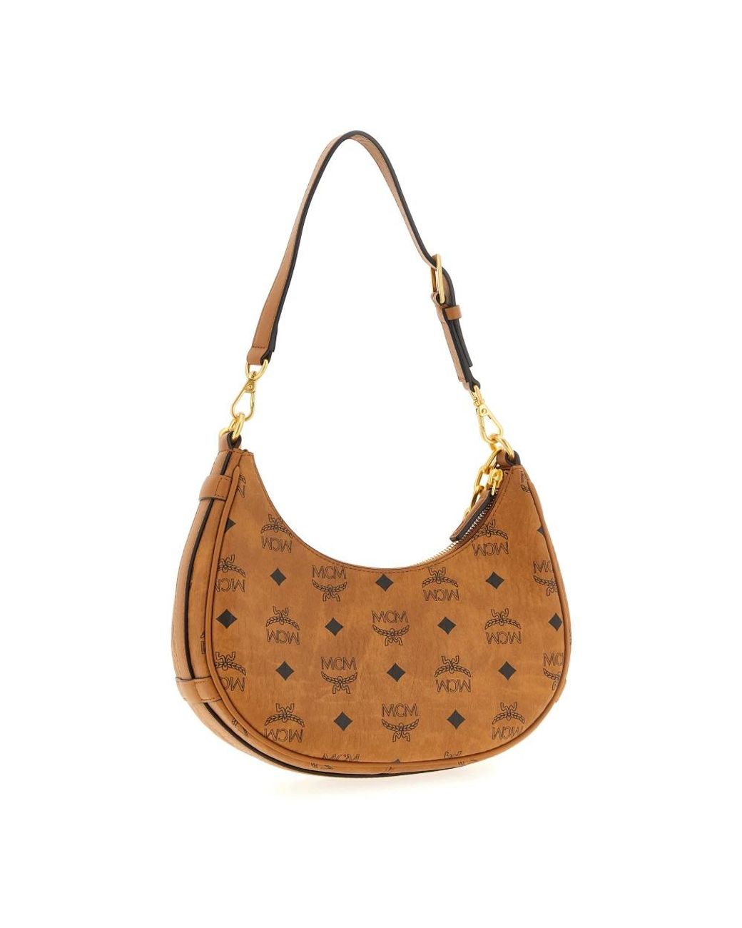 MCM Brown Shoulder Bags
