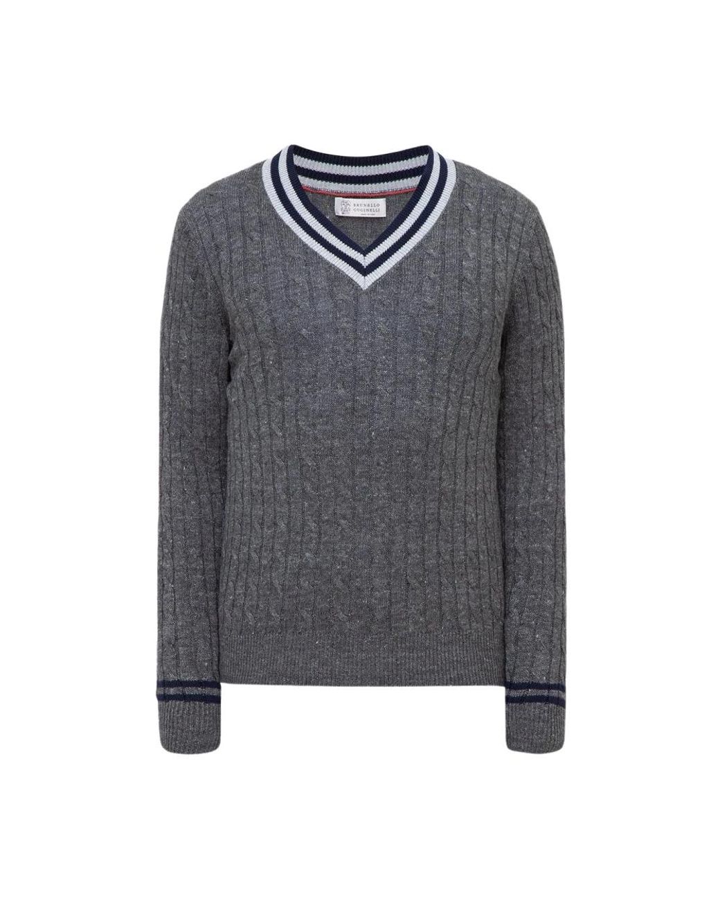 Brunello Cucinelli Sweaters in het Gray