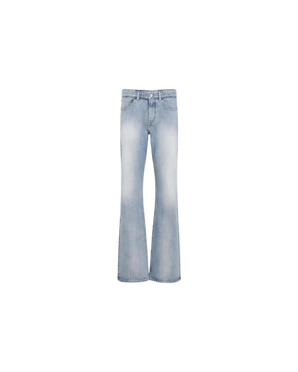 Balenciaga Blue Flared Jeans