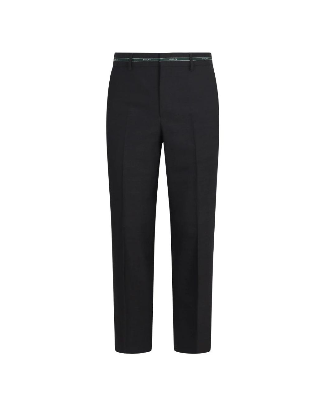 Gucci Blue Straight Trousers for men