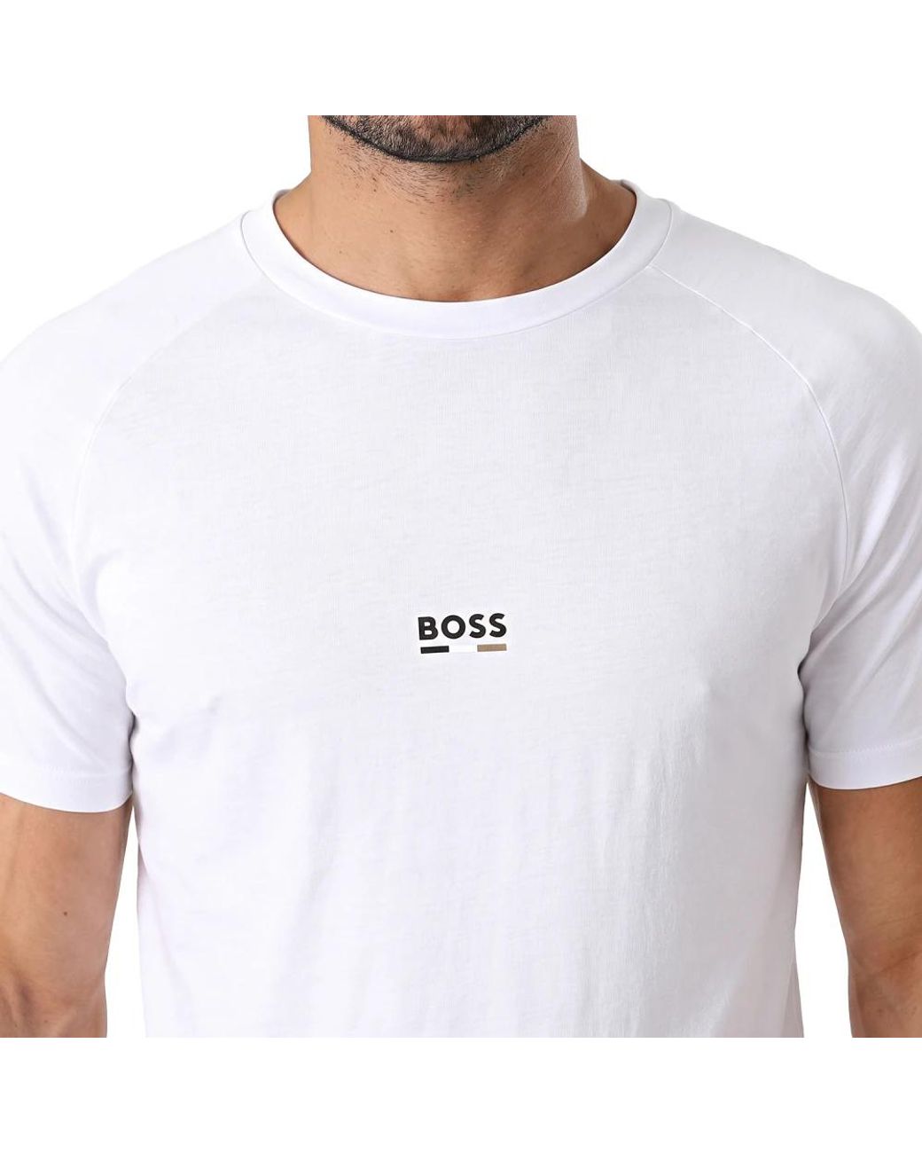Boss White T-Shirts for men