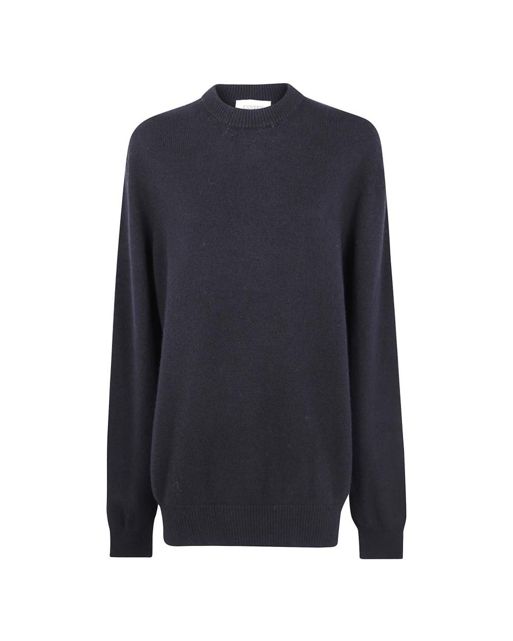 Laneus Blue Round-Neck Knitwear for men