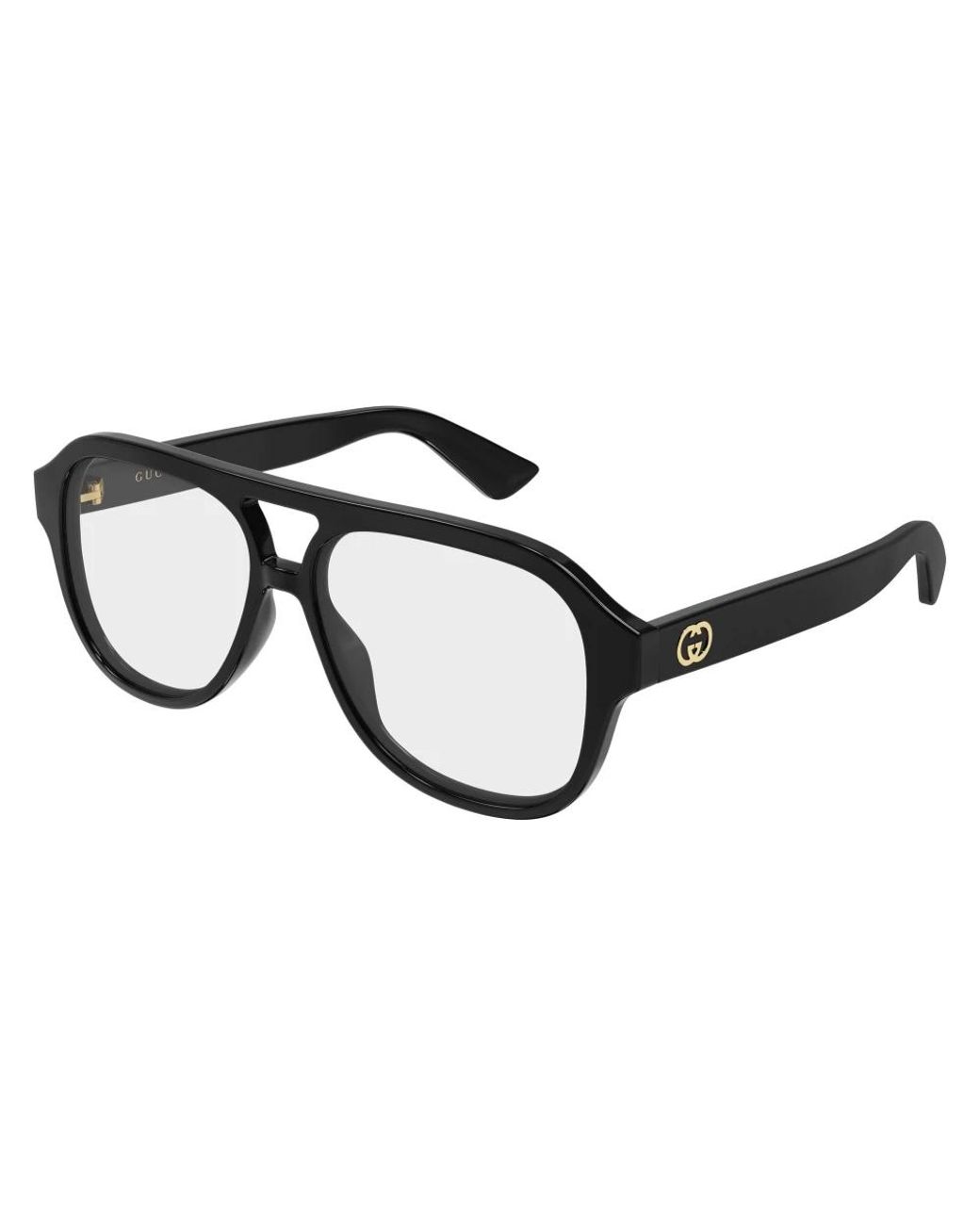 Gucci Black Navigator Optical Frame