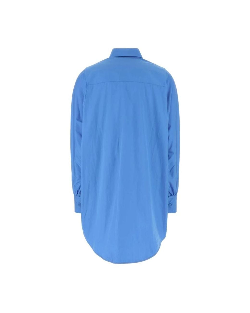 Ermanno Scervino Blue Shirt Dresses