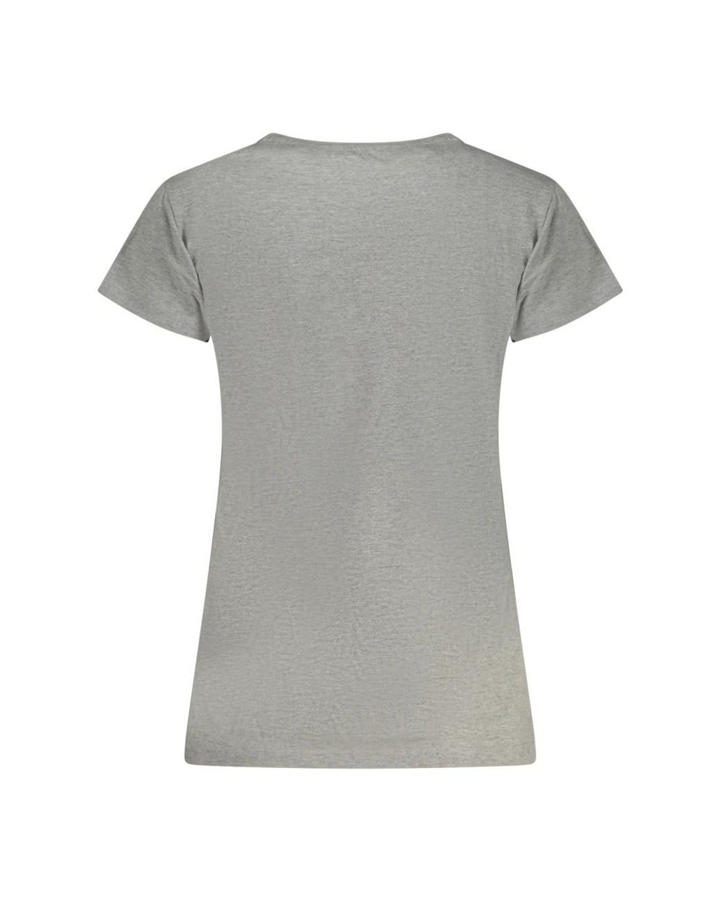 Laura Biagiotti Gray Kurzärmeliges T-Shirt