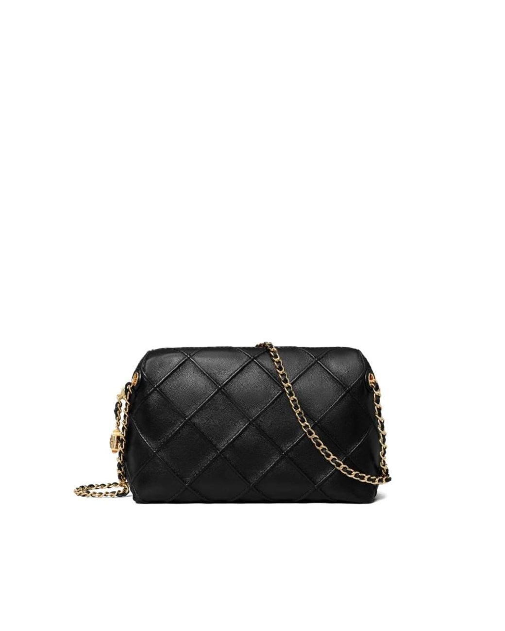 Tory Burch Black Soft 'Fleming' Shoulder