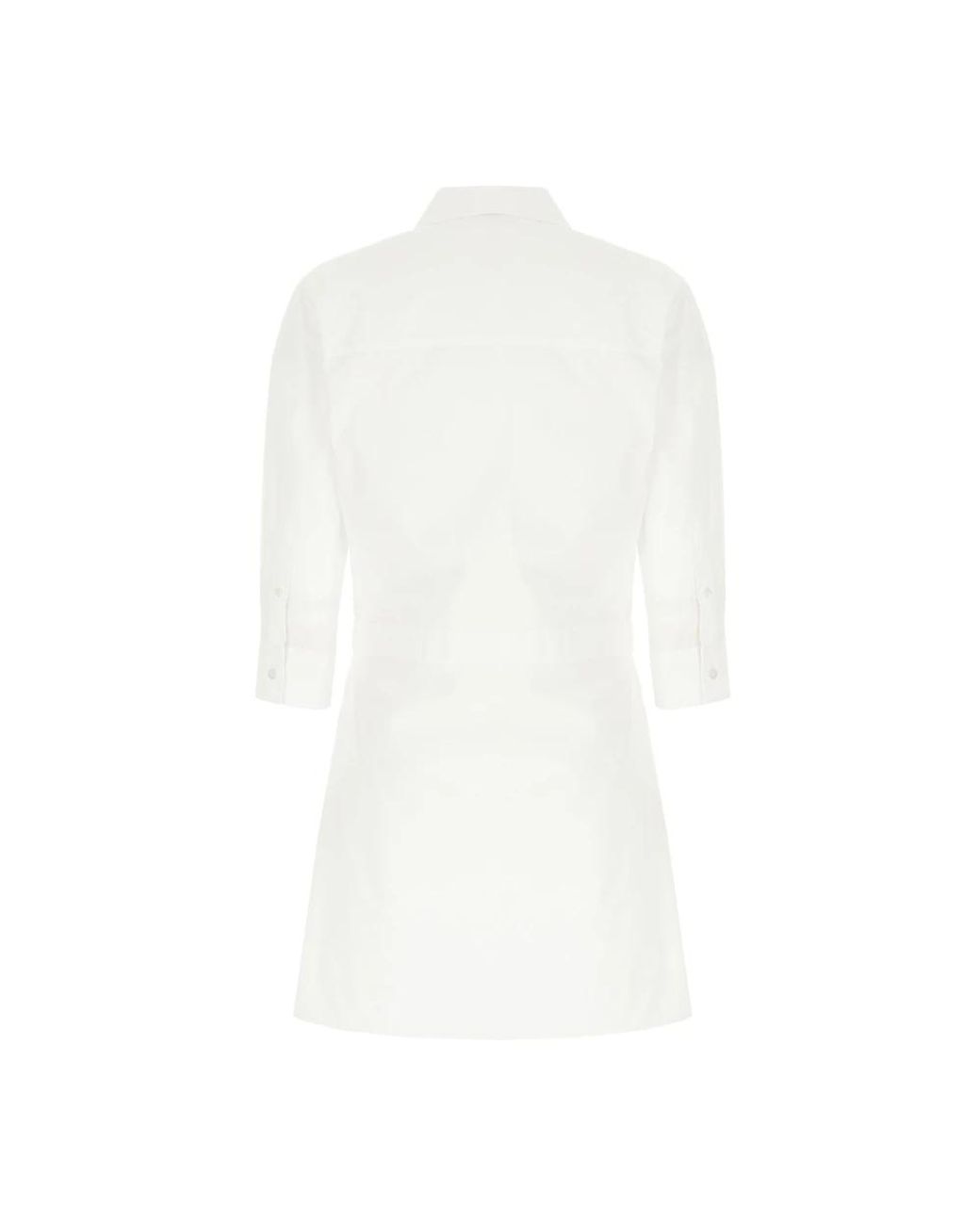 Gucci White Shirt Dresses