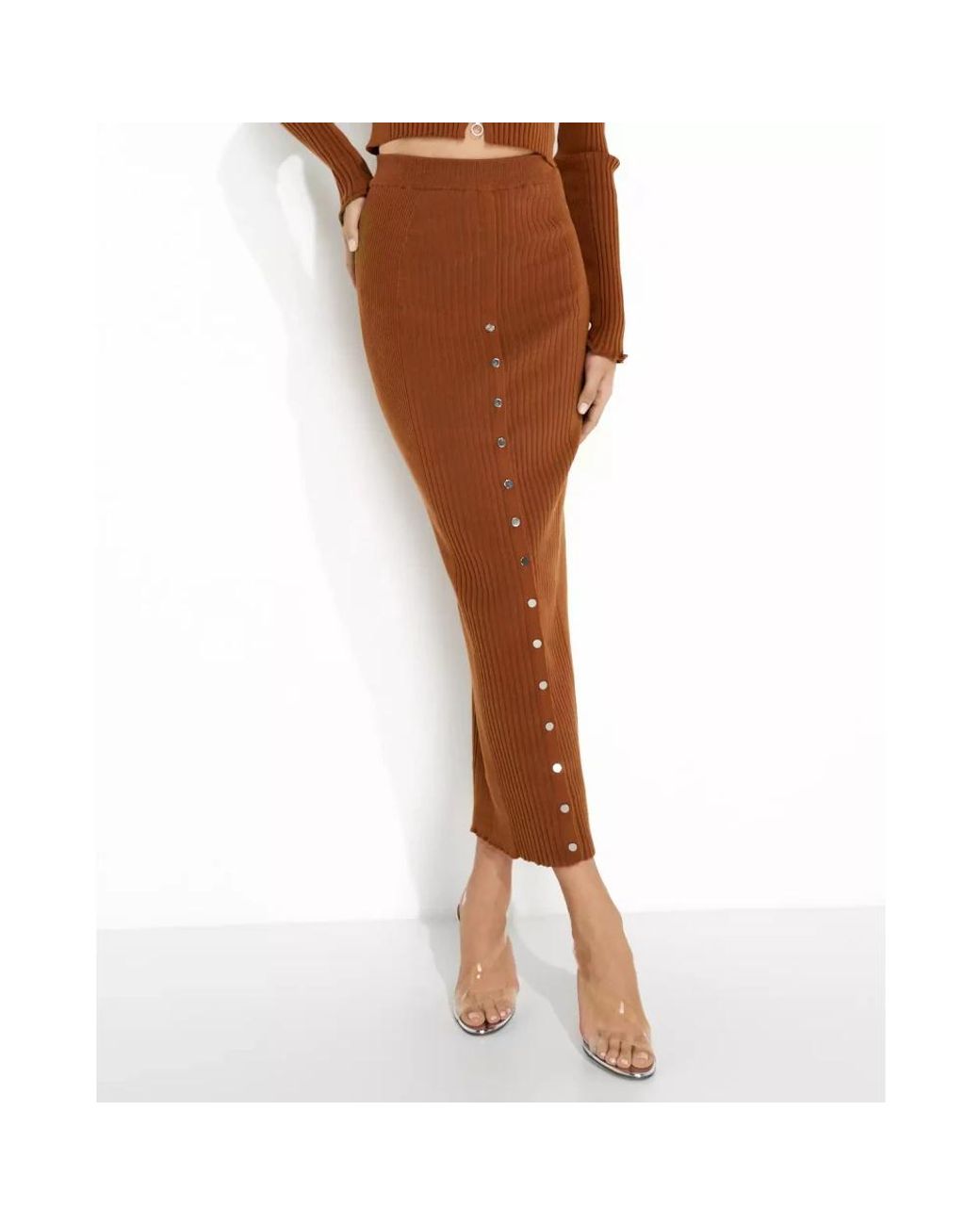 Rabanne Brown Maxi Skirts