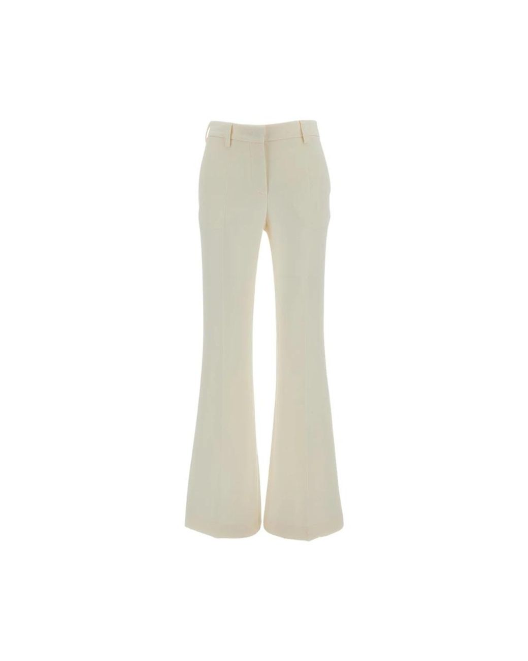 Alberto Biani Natural Wide Trousers