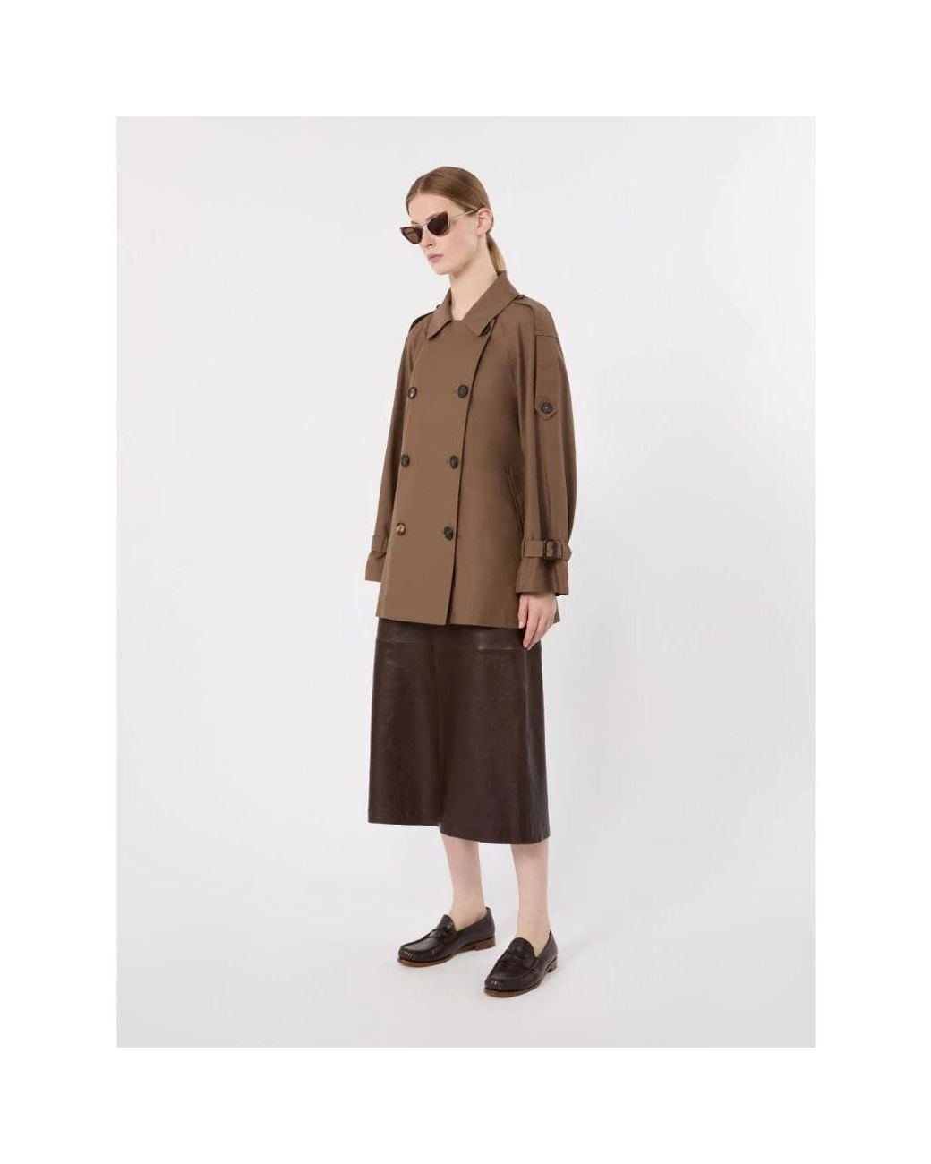 Max Mara Brown Trench Coats