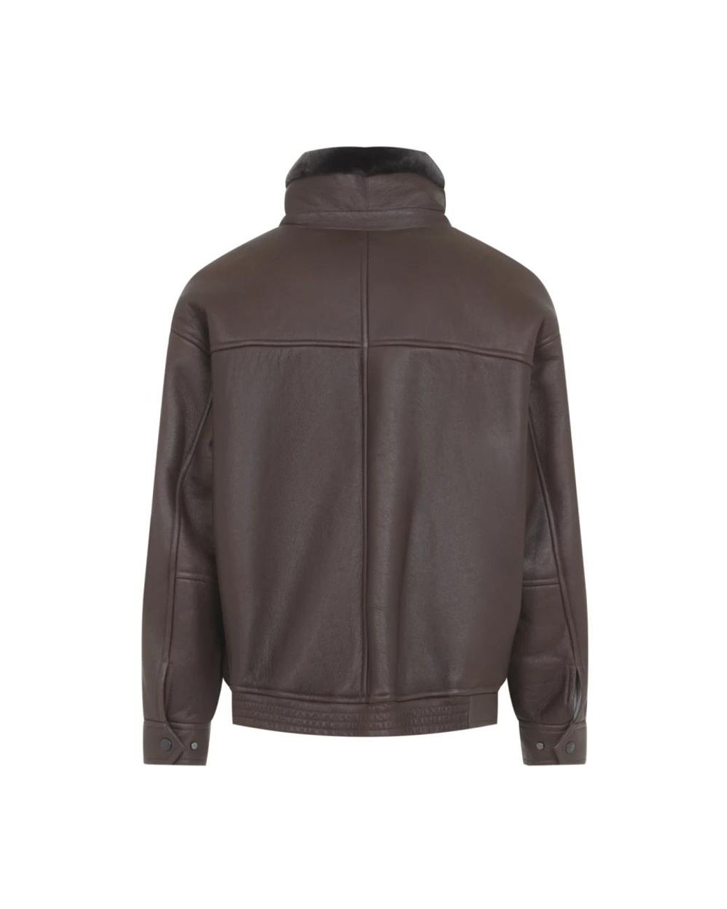 Yves Salomon Gray Bomber Jackets for men