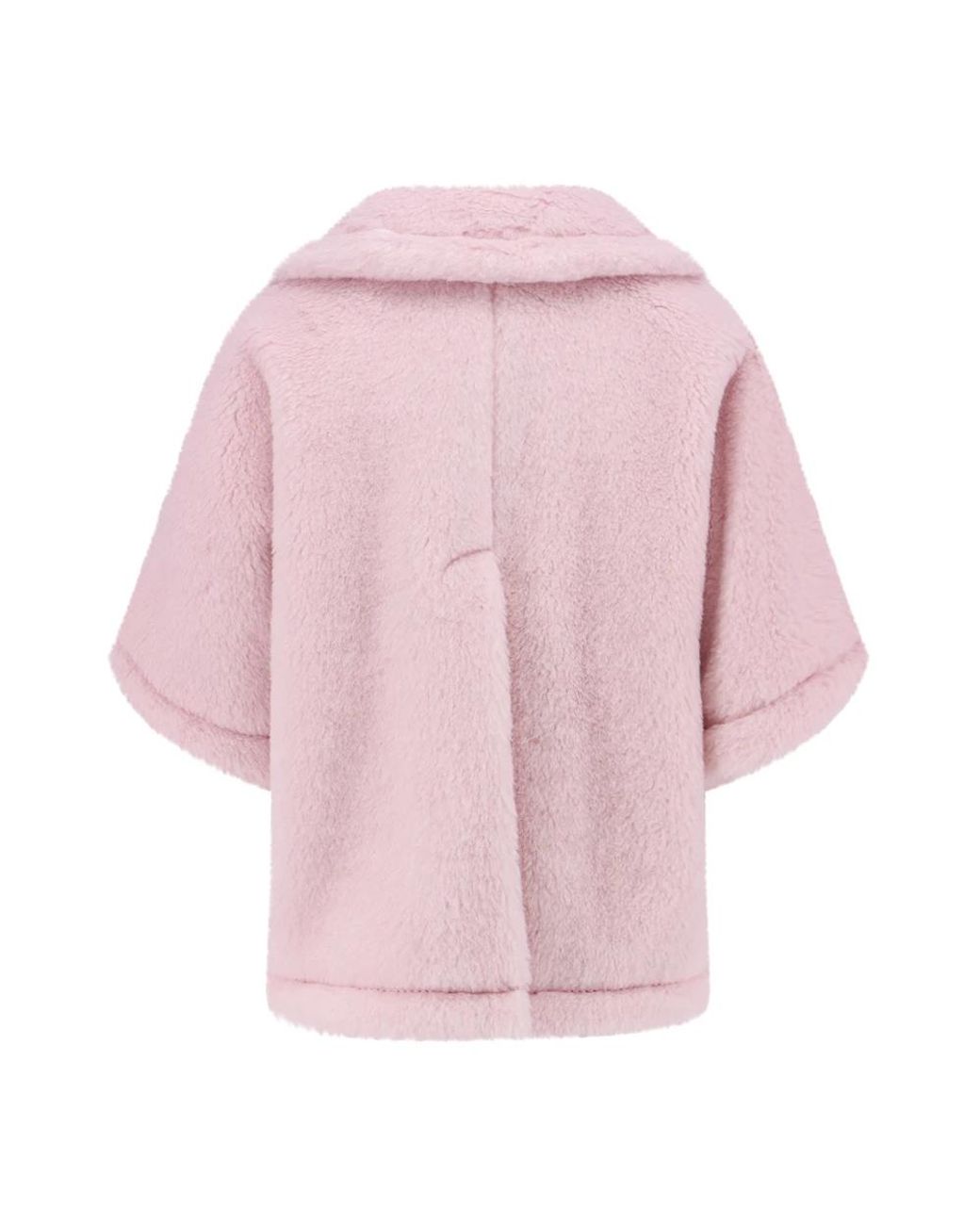 Max Mara Pink Faux Fur & Shearling Jackets