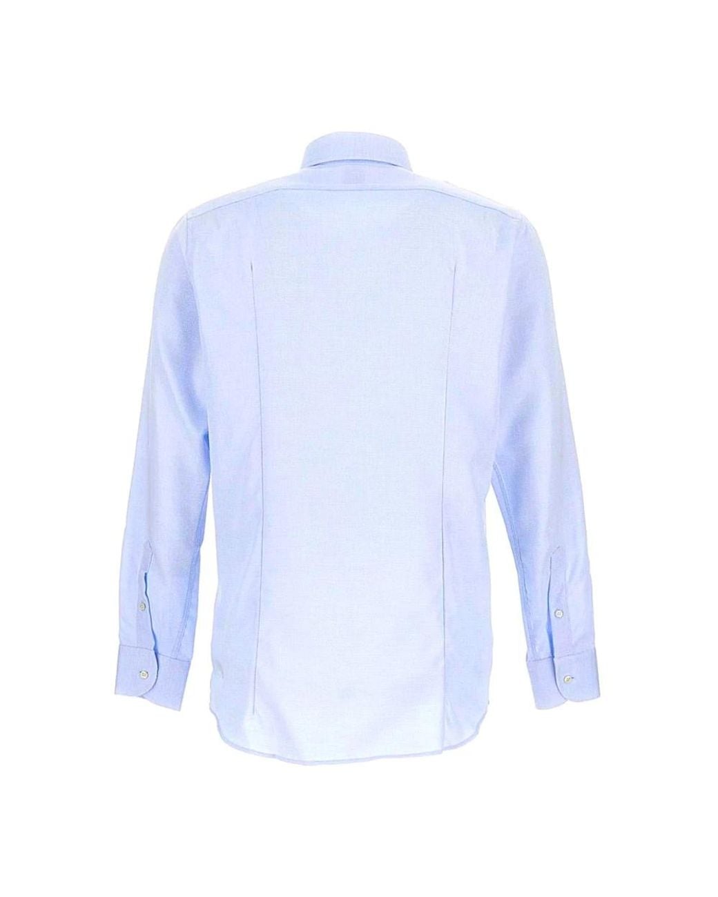 Bagutta Blue Formal Shirts for men