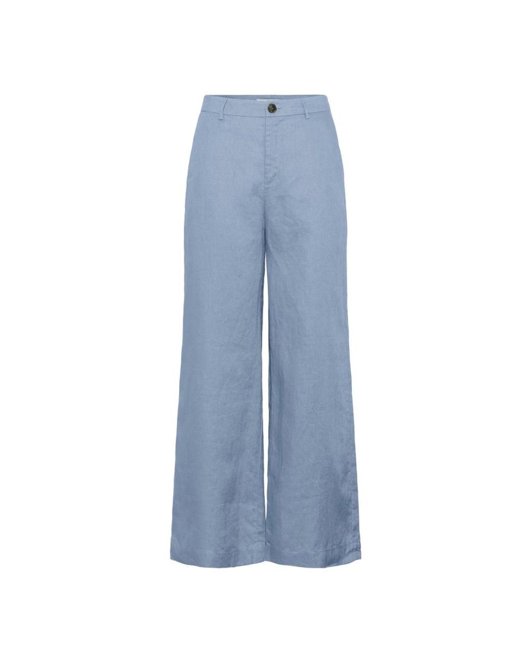 Part Two Blue Wide Trousers