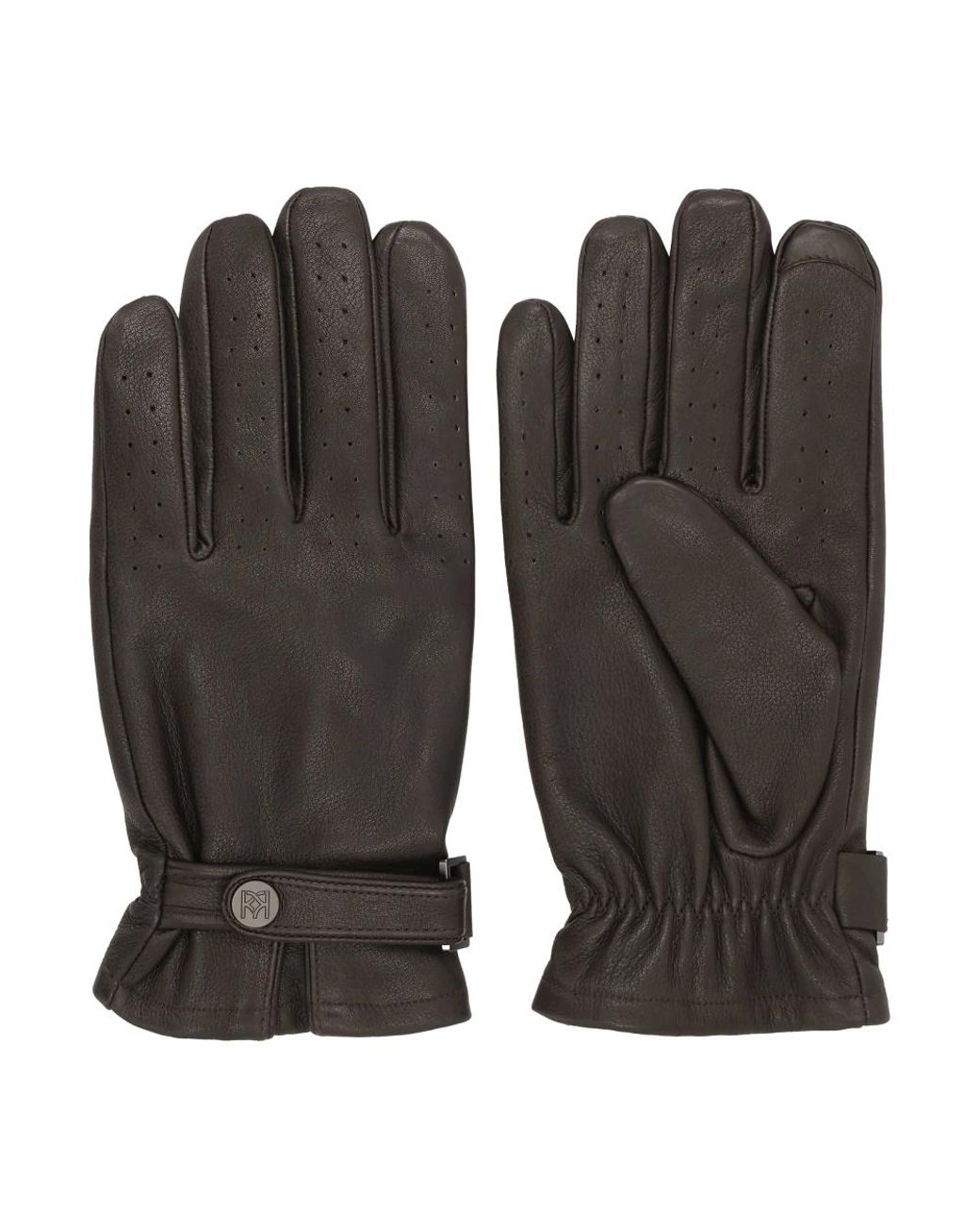 Gloves di Kazar in Black da Uomo