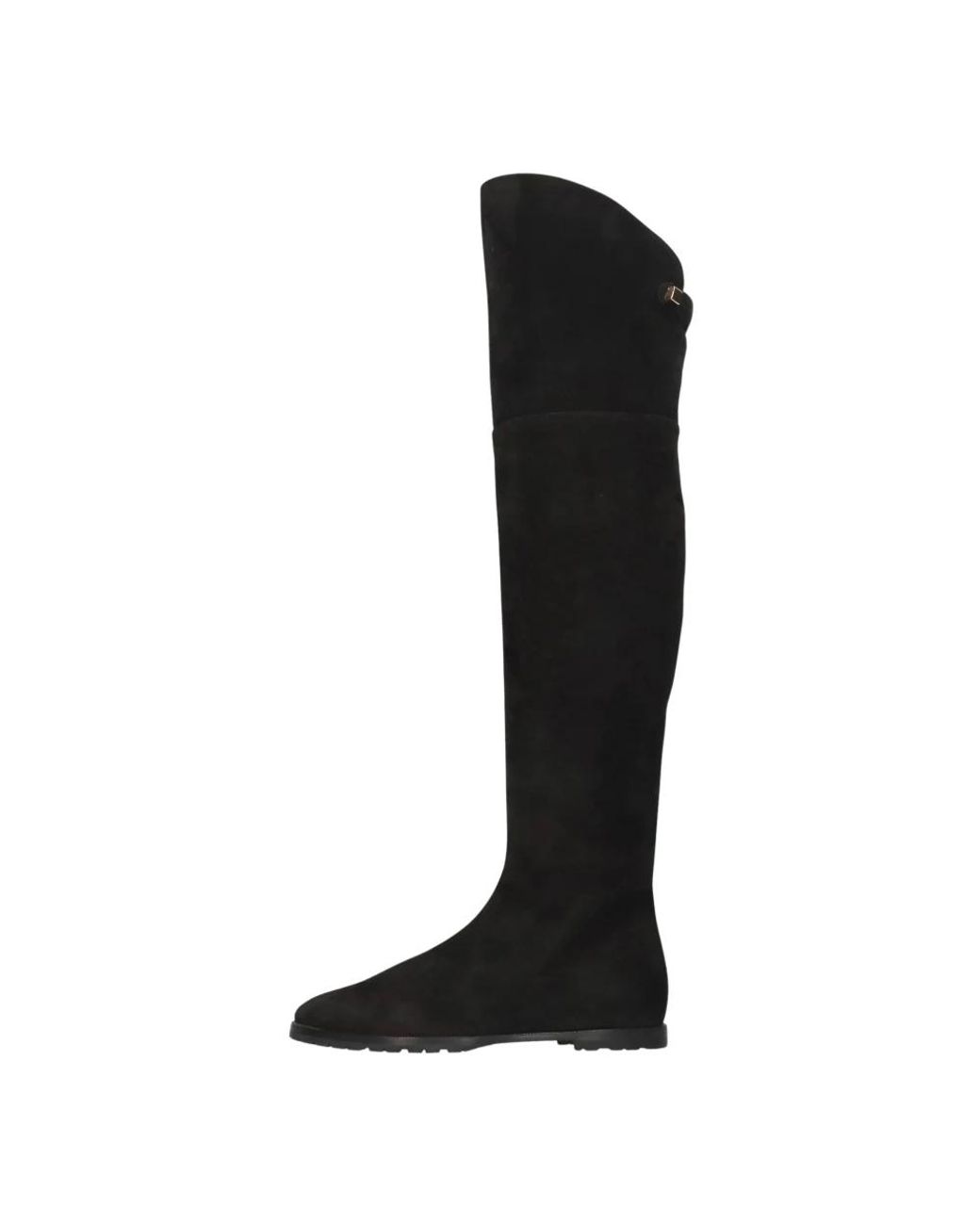 Maison Skorpios Black Over-The-Knee Boots