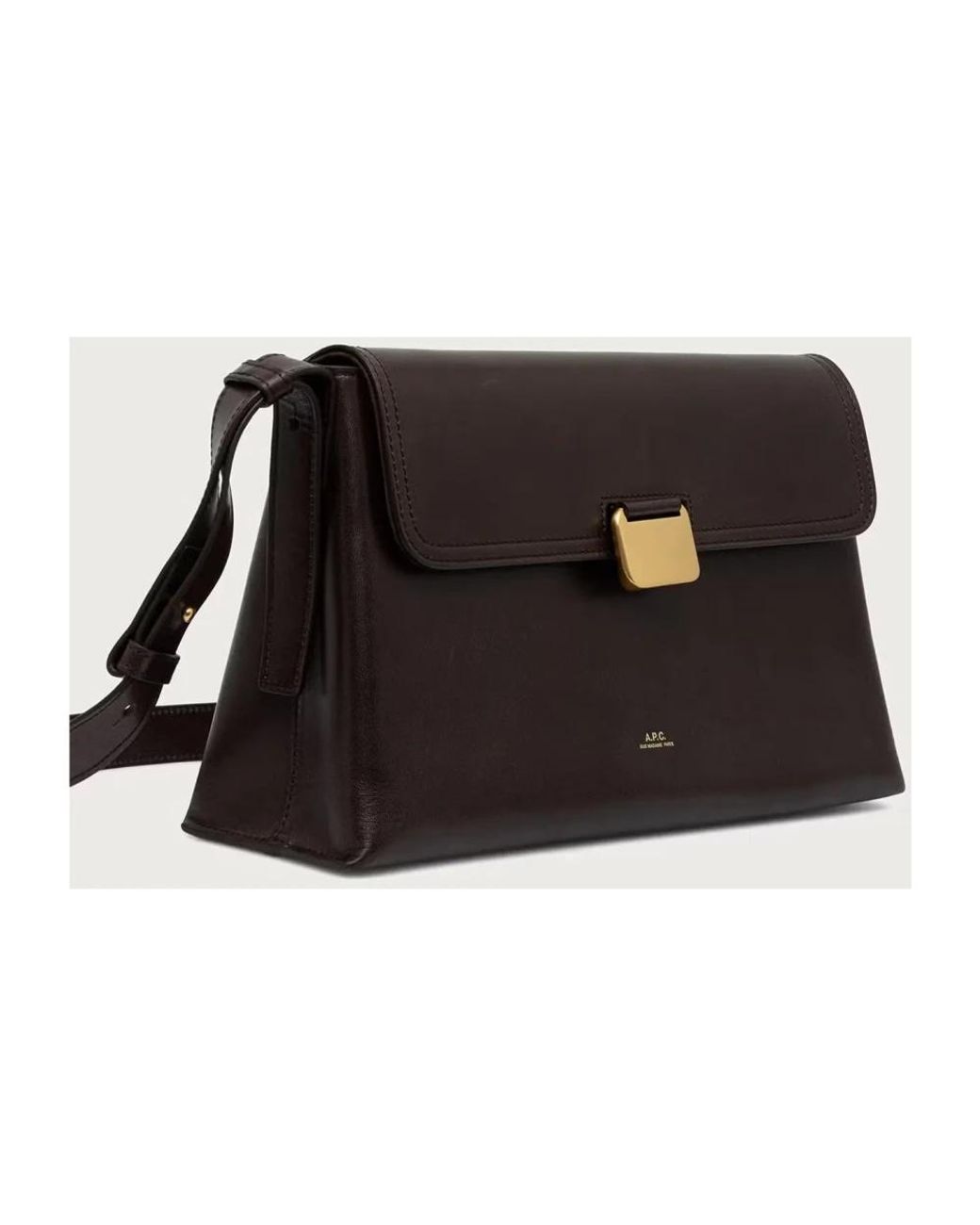 A.P.C. Black Sac Simone Messenger Bag