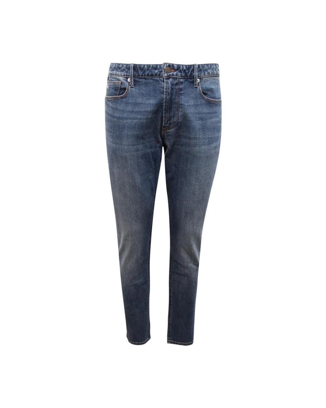 Armani Blue Slim Fit Jeans for men