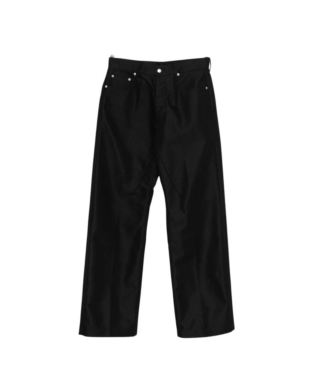 Rick Owens Black Straight Fit Jeans for men