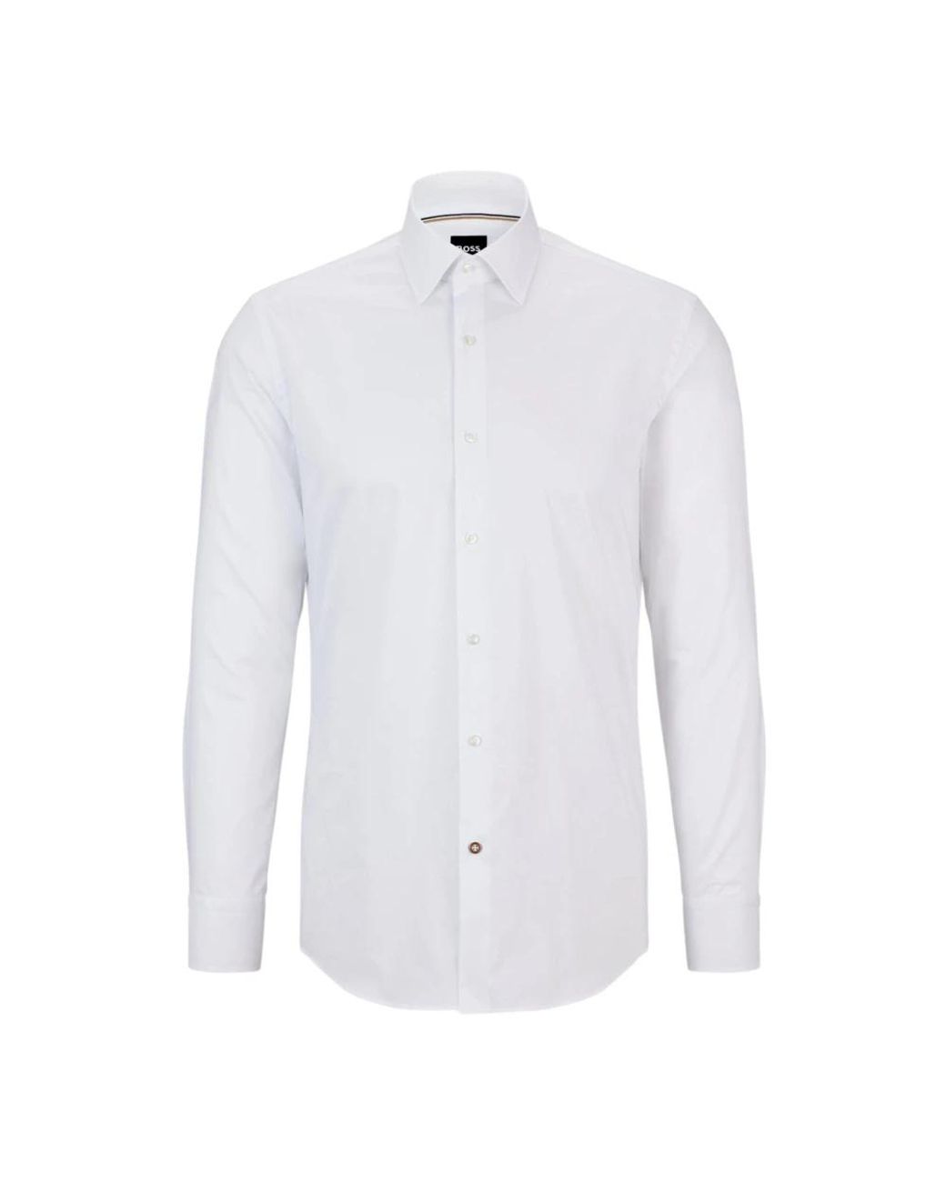 Boss White Formal Shirts