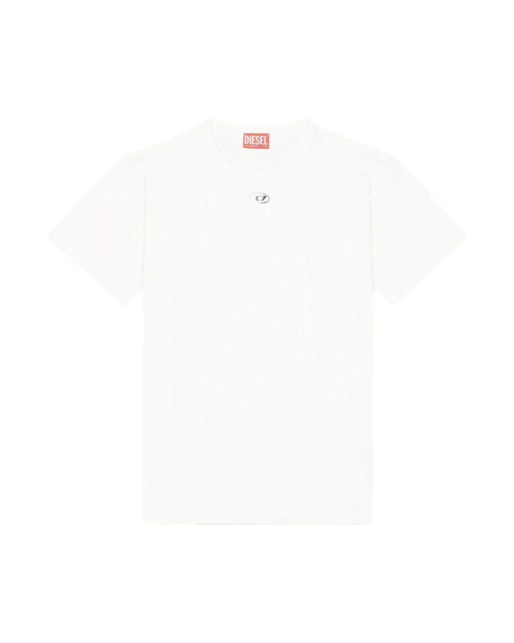 DIESEL White T-Shirts