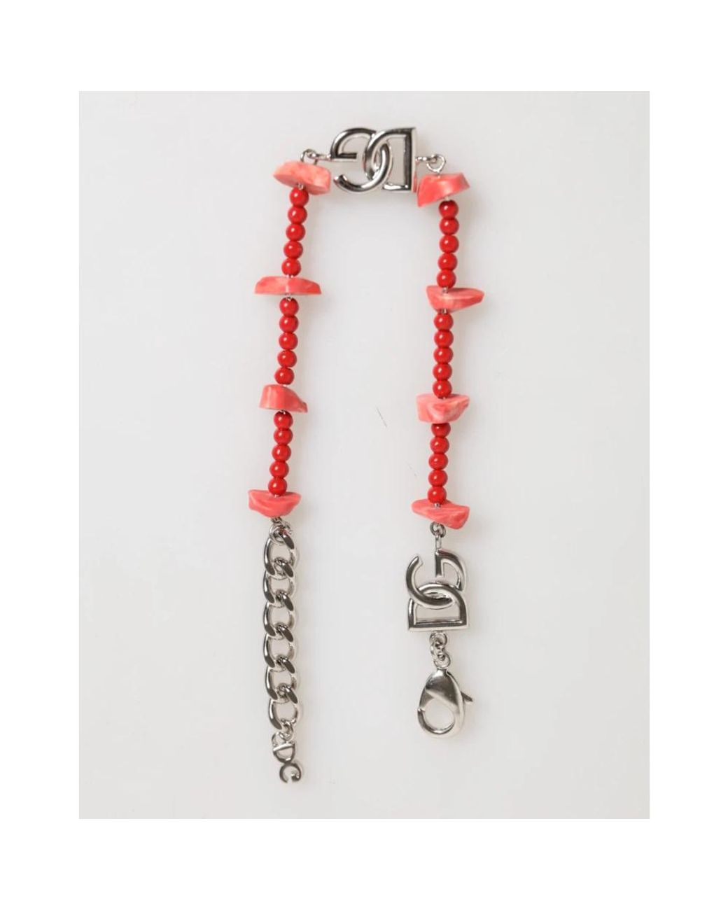 Dolce & Gabbana Red Bracelets for men