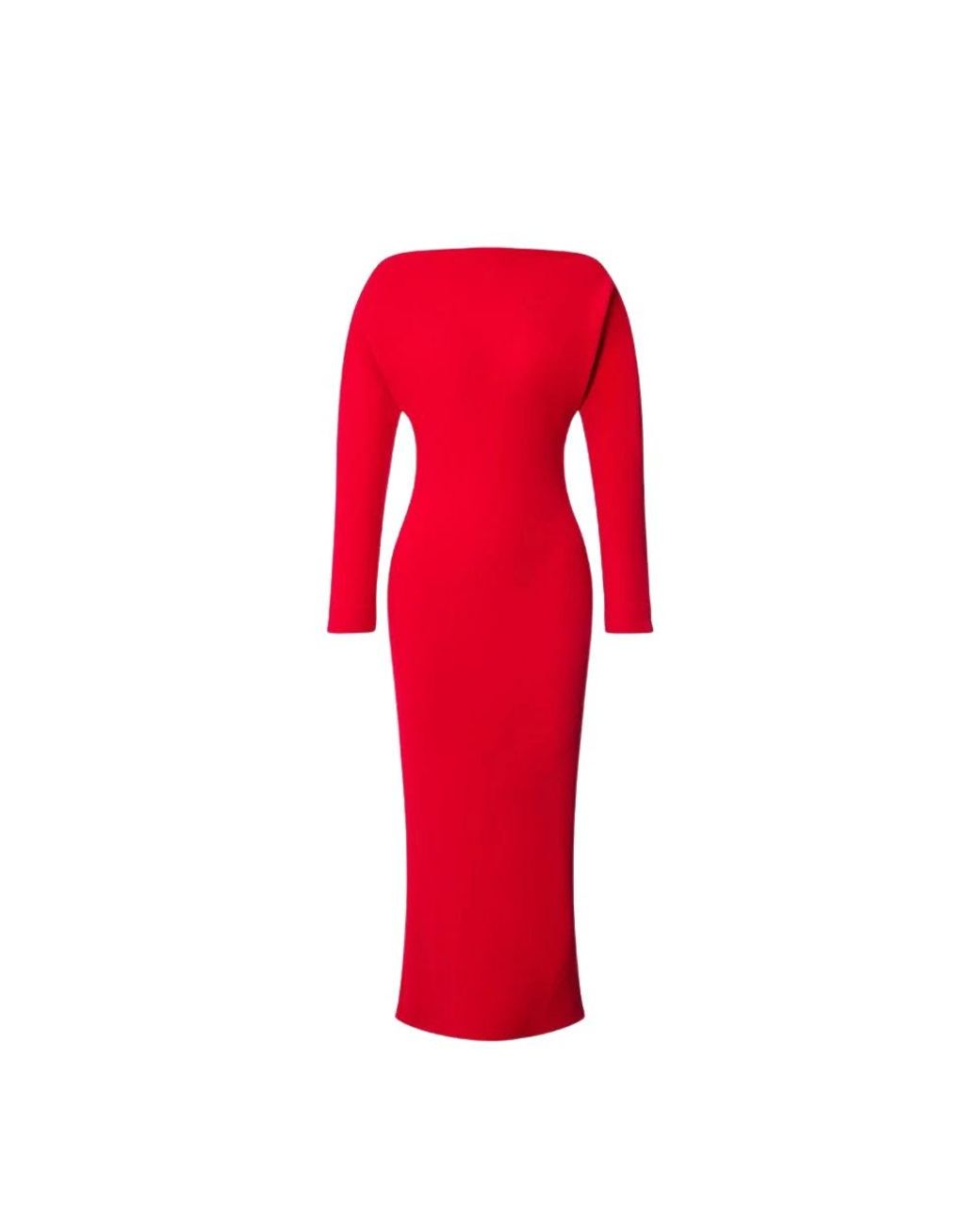 Alberta Ferretti Red Midi Dresses