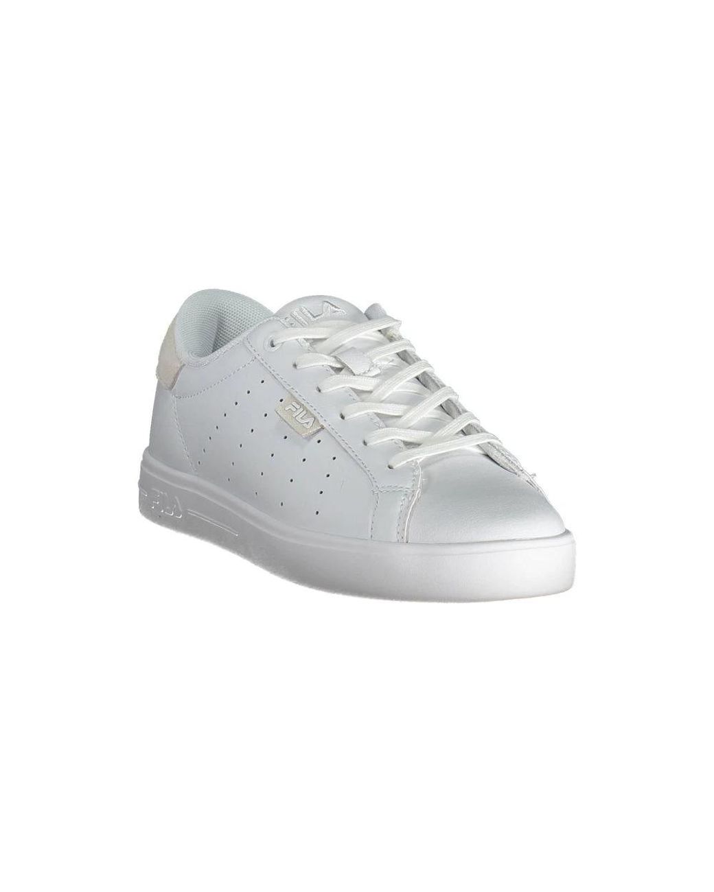 Fila White Leather Sneaker