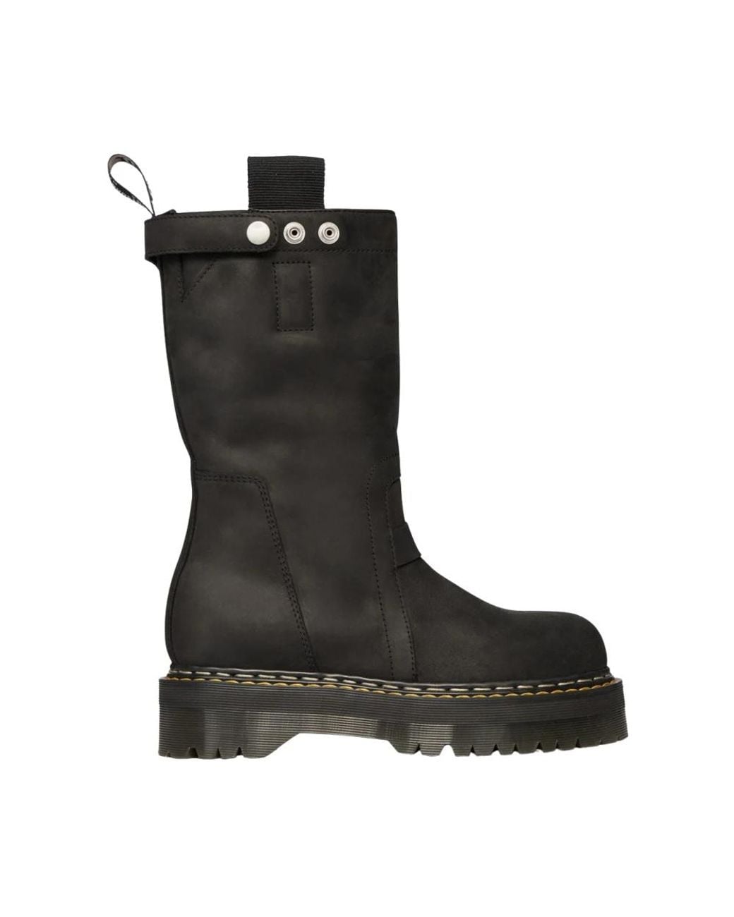 Rick Owens Black Ankle Boots