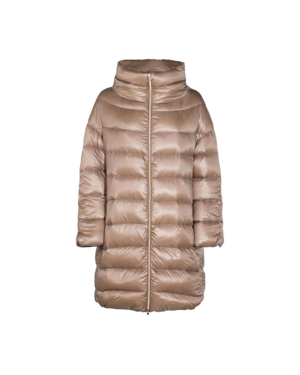 Down Coats Herno en coloris Brown