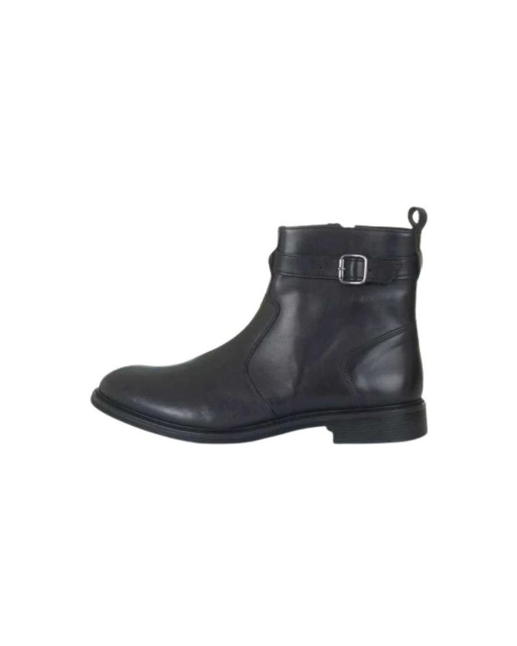 Emporio Armani Black Ankle Boots for men