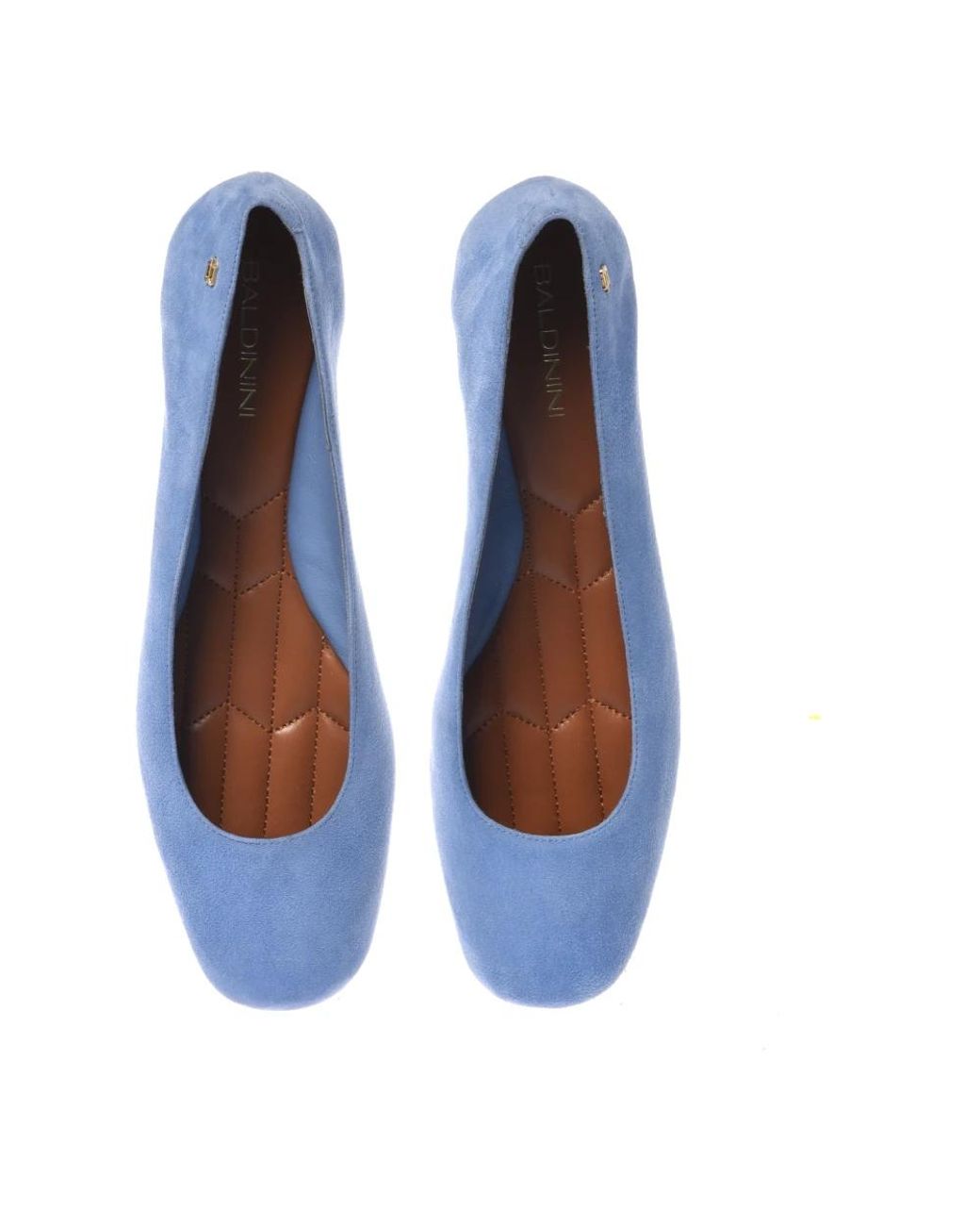 Baldinini Blue Ballerina Shoes