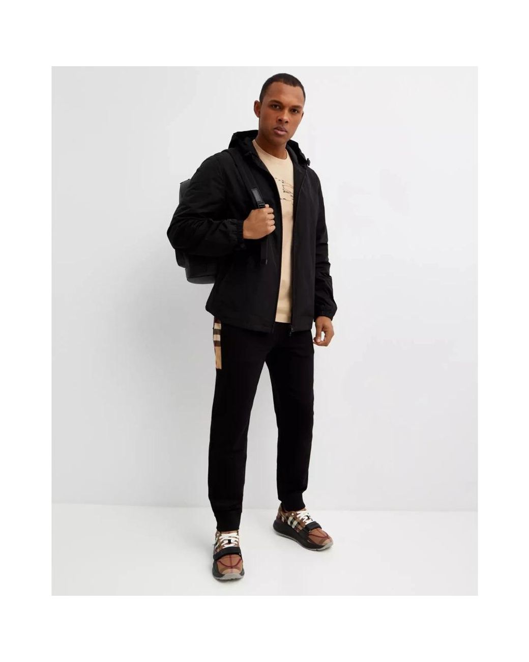 Burberry Black Light Jackets for men