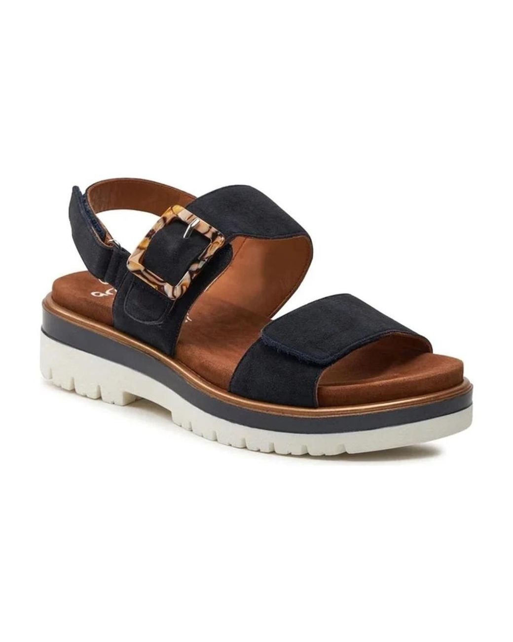 Flat Sandals di Ara in Black
