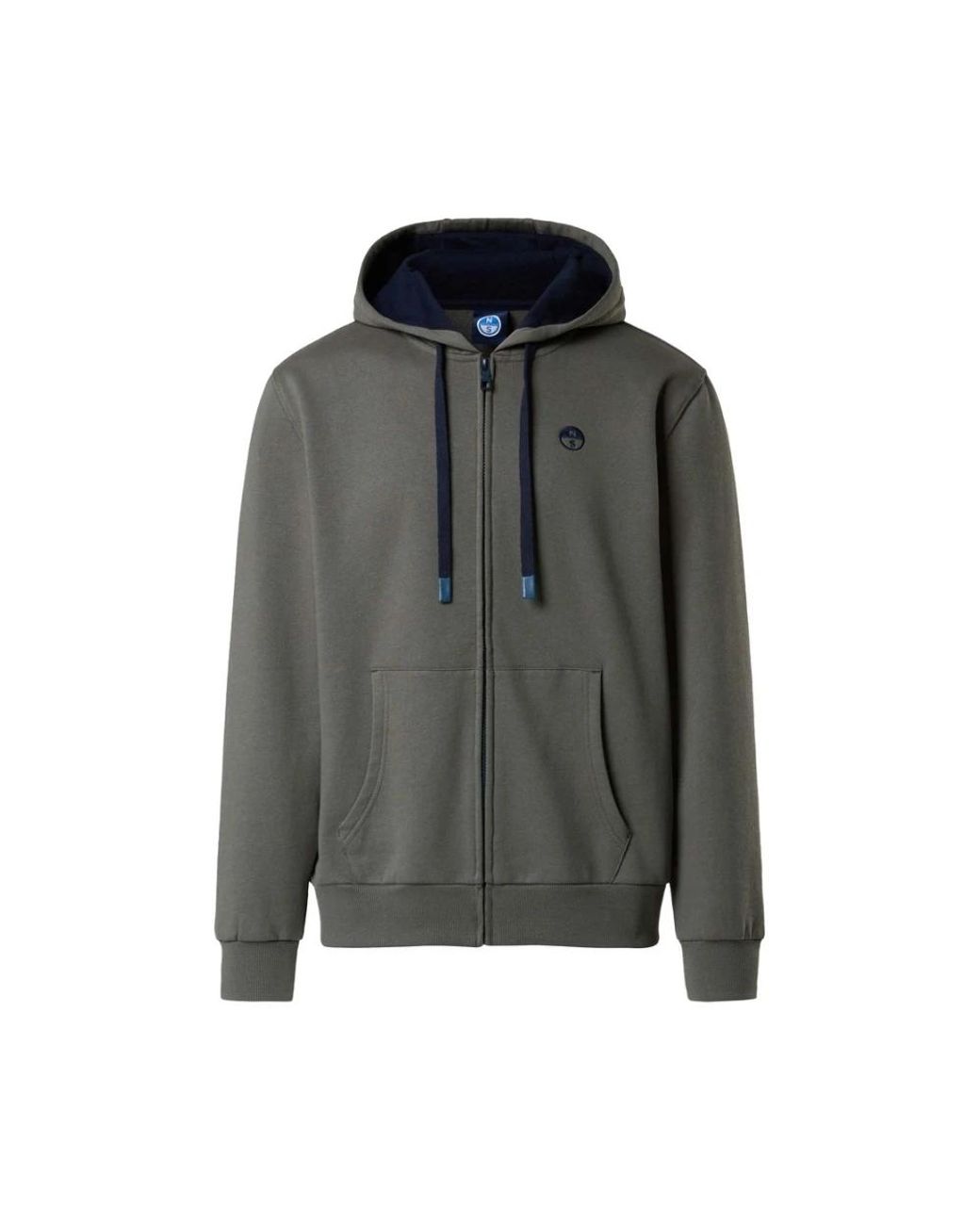 North Sails Gray Zip-Throughs for men
